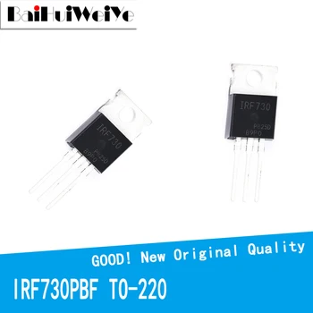10TK/PALJU IRF730PBF IRF730 730PBF 400V 5.5 TO-220 TO220 MOSFET Transistori Uus Hea Kvaliteediga Originaal Chipset