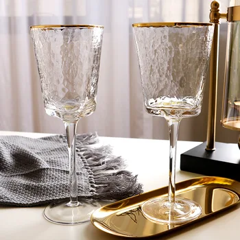 200-350ml Loominguline Haamer Tätoveering Pokaalilaadse Gold Crystal Punase Veini Klaas Šampanjat Cup Kerge Luksuslik Kõrge Kvaliteediga Veini Cup