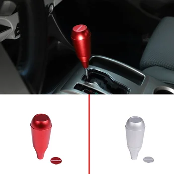 2011-2015 Toyota Tacoma alumiinium punane auto stiil shift knob käigukanginupp shift knob pea Auto interjöör kaitse tarvikud