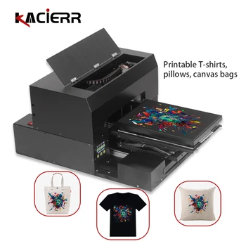 2020 tekstiili DTG printer A3 formaadis trükkimiseks masin UV tint tindiprinteri, värv selge ja ere riided trükkimine