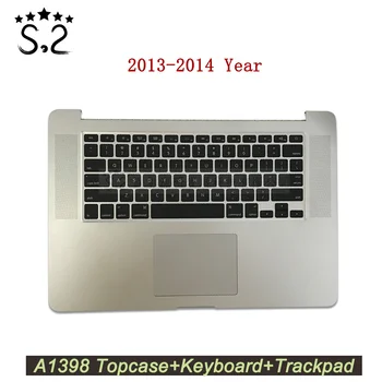 Algne A1398 Topcase Taustavalgustusega Trackpad US UK Klaviatuur Macbook Pro Retina 15.4