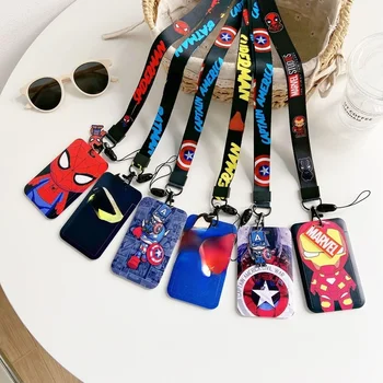 Disney Marvel anime, joonis Sööki kaardi Bussi-kaardi karpi mänguasi spiderman iron Man Thor Hulk Steve Rogers-kaardi kate kid kingitus
