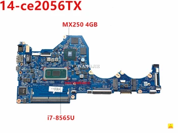HP 14-ce2056TX 14-CE Emaplaadi Kasutada L51763-601 L51763-001 MB DSC MX250 4GB GPU +i7-8565U CPU Pardal DAG7AMB48C0