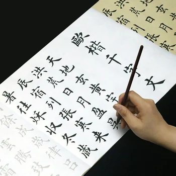 Hiina Kalligraafia Copybook Täiskasvanud Õppija Ouyang Xun Jooksva Regulaarselt Skripti Pintsli Kalligraafia Copybook Käsikiri Caligrafia