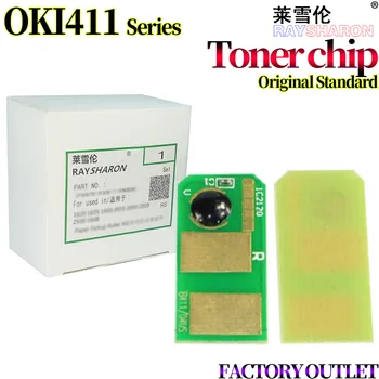 Koopiamasina Tooner Chip Kasutamiseks OKI B411 B411DN B431 MB461 MB471 MB491 B401 MB441 MB451 Hiina Versiooni