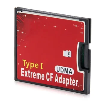 Kõrge Kvaliteediga Micro-SD TF, et CF Kaardi Adapter Micro-SD-SDHC SDXC, et Compact Flash Tüüp I Mälukaardi Lugeja Converter