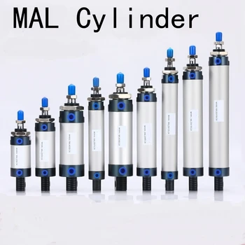 Mini Alumiinium Silinder MAL40X10CA MAL40X15CA MAL40X20CA MAL40X25CA MAL40X30CA MAL40X40CA MAL40X50CA MAL40X75CA MAL40X80CA