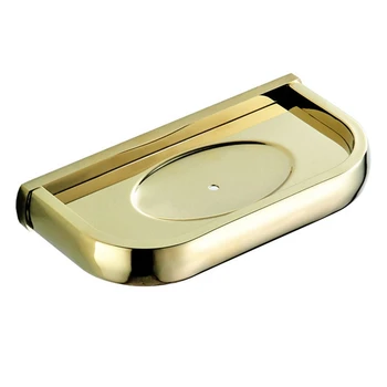 Seep Nõud Messing Seinale Paigaldatud Seep Tassi Omaniku Vannituba Ladustamise Vannitoa Tarvikud Kuld Soap Box