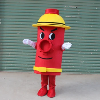 Tuletõrjehüdrant Tule Pistik Tule Kukk Maskott Kostüüm Täiskasvanud Cartoon Character Sobiks Fancy Kleit Jõulud Cosplay Maskott